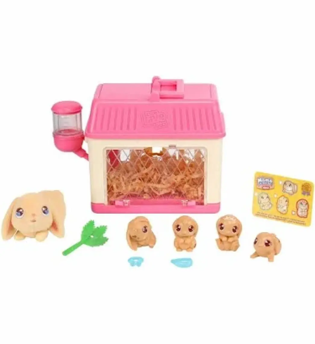 Little Live Pets Llp Anne ve Yavruları Mini Tavşan Oyun Seti S2 LP301200