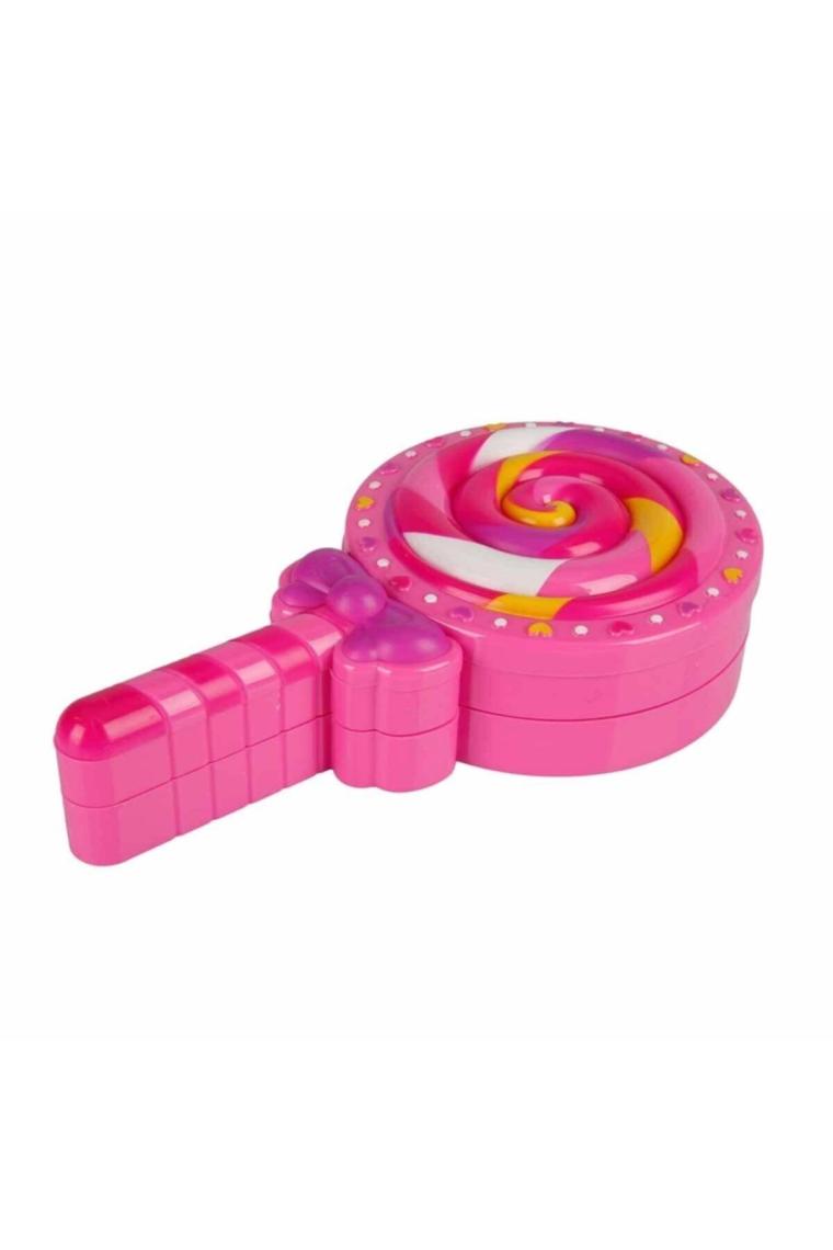 Sunman Lolipop Şekilli 2 Katlı Makyaj Güzellik Seti