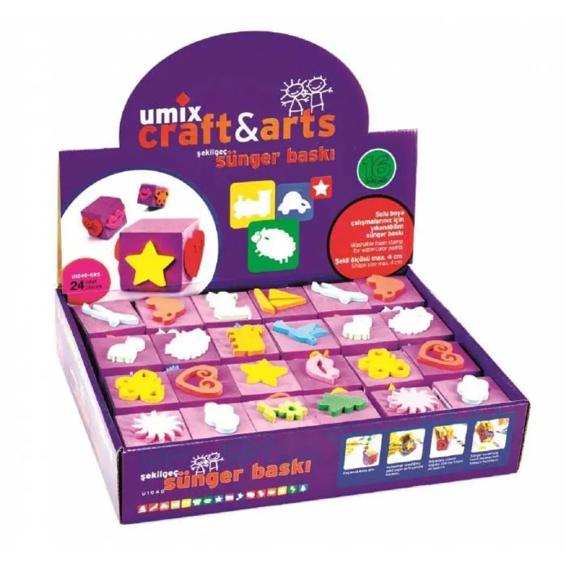 Craft And Arts Sünger Baskı (1 Adet)