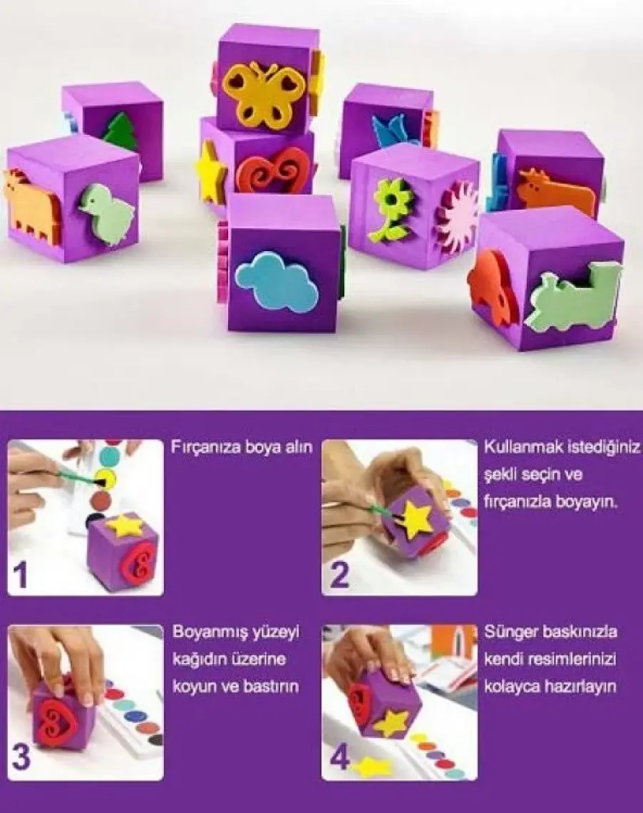 Craft And Arts Sünger Baskı (1 Adet)