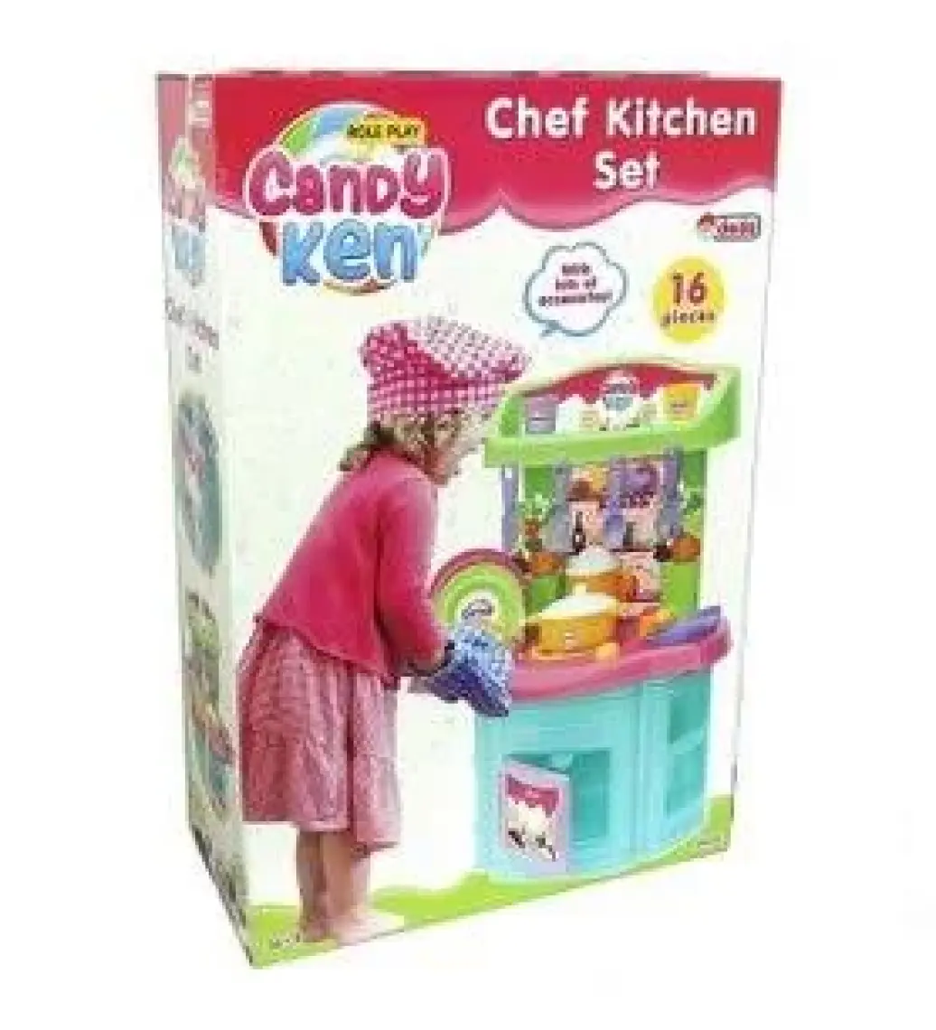 Fen Toys  Candy & Ken Şef Mutfak Set