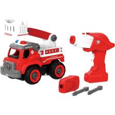 Mj Toys Matkaplı Sök Tak Itfaiye Seti 30 Parça - Eğitici Oyuncak