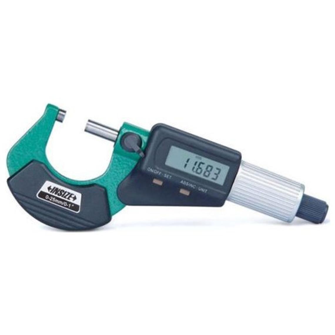 İnsize Dijital Mikrometre 0-25 Mm