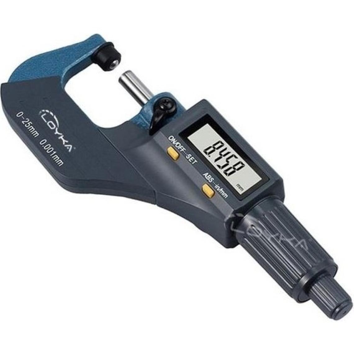 Loyka 5202-25 Dijital Hassas Mikrometre 0-25 mm
