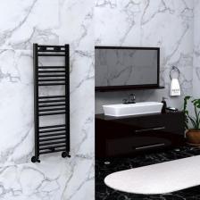 Radiva Haiti Havlupan Düz Mat Siyah 400 x 1100 mm