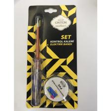 Onton Tamir Seti Kontrol Kalemi+Elektrik Bandı