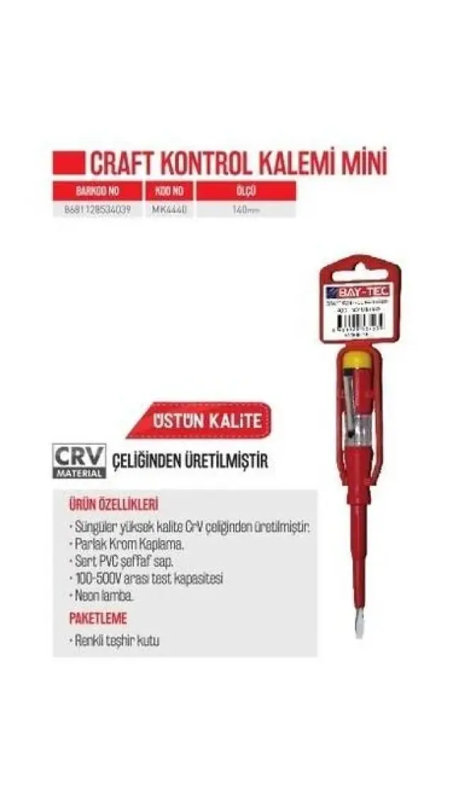 Bay-Tec Kontrol Kalemi Baytec - Craft Mini