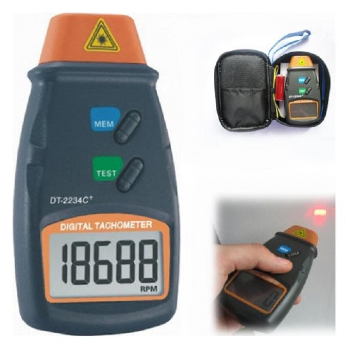 Diwu DT2234-C Lazer Takometre Devir Ölçer
