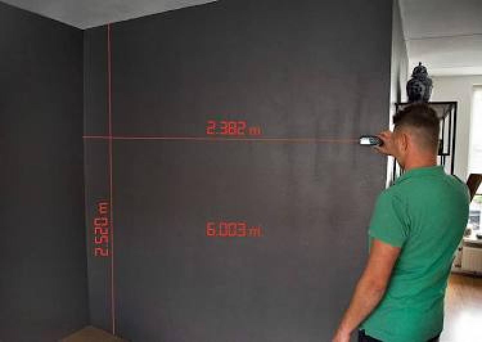 Vonroc Lazer Mesafe Ölçer – 60 Metre Mesafe – Özelleştirilebilir Ölçüm Referansı