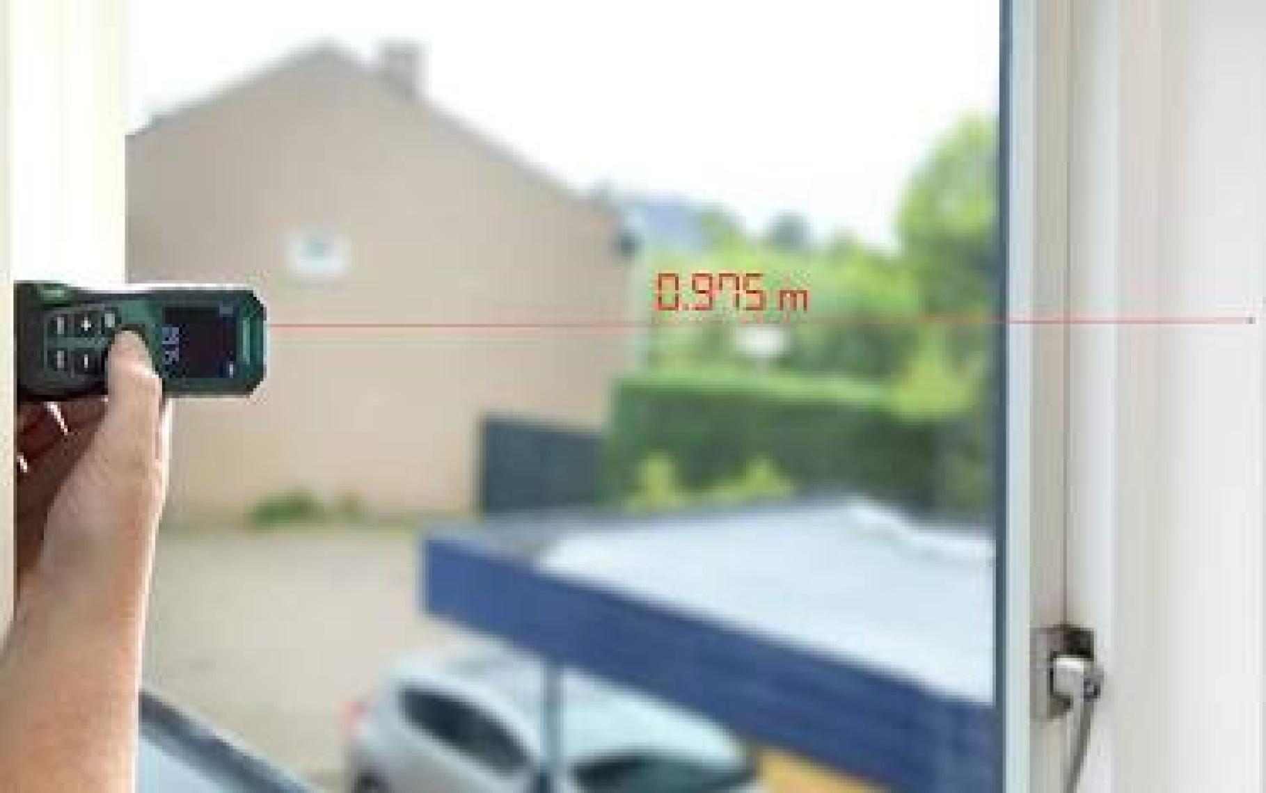 Vonroc Lazer Mesafe Ölçer – 60 Metre Mesafe – Özelleştirilebilir Ölçüm Referansı