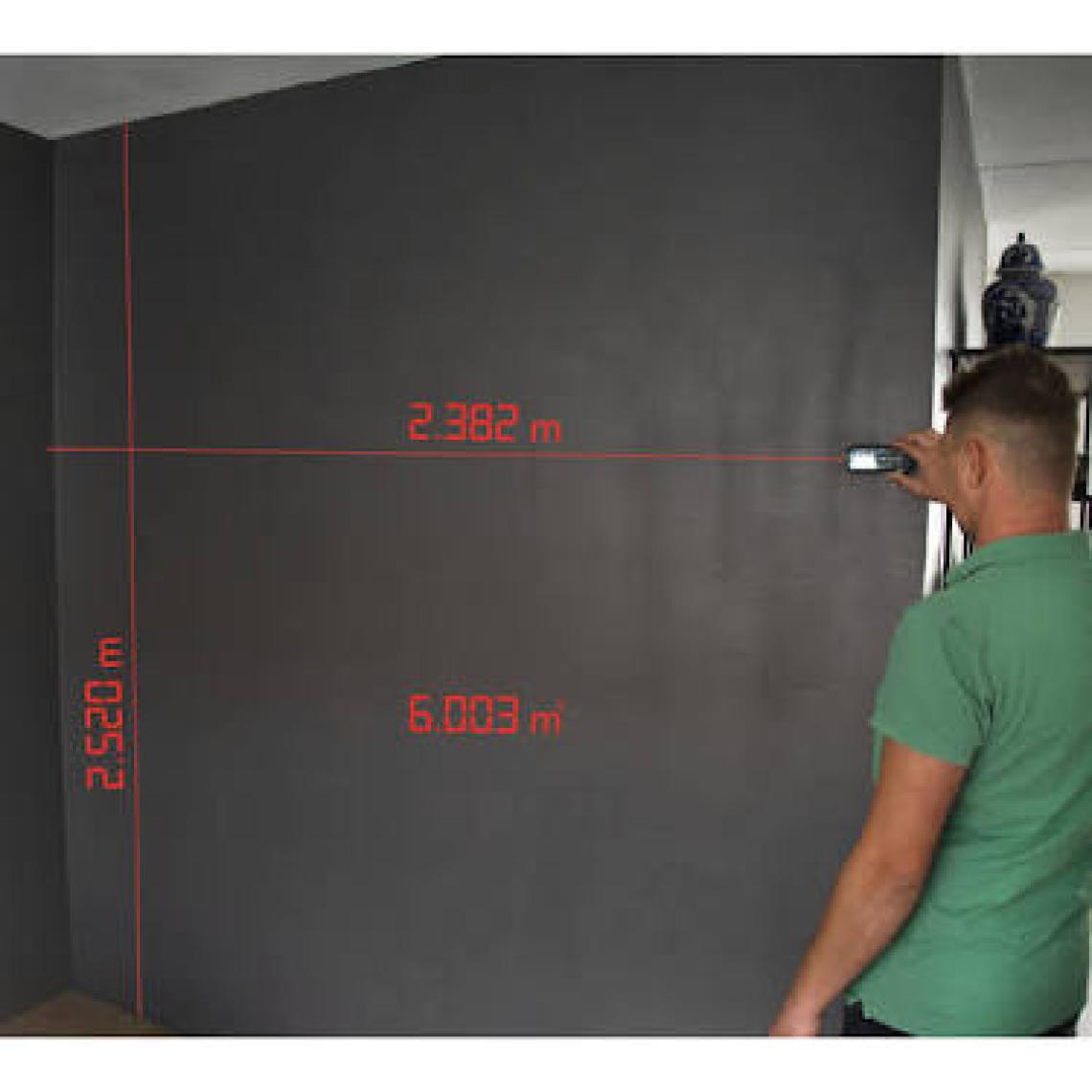 Vonroc Lazer Mesafe Ölçer – 60 Metre Mesafe – Özelleştirilebilir Ölçüm Referansı