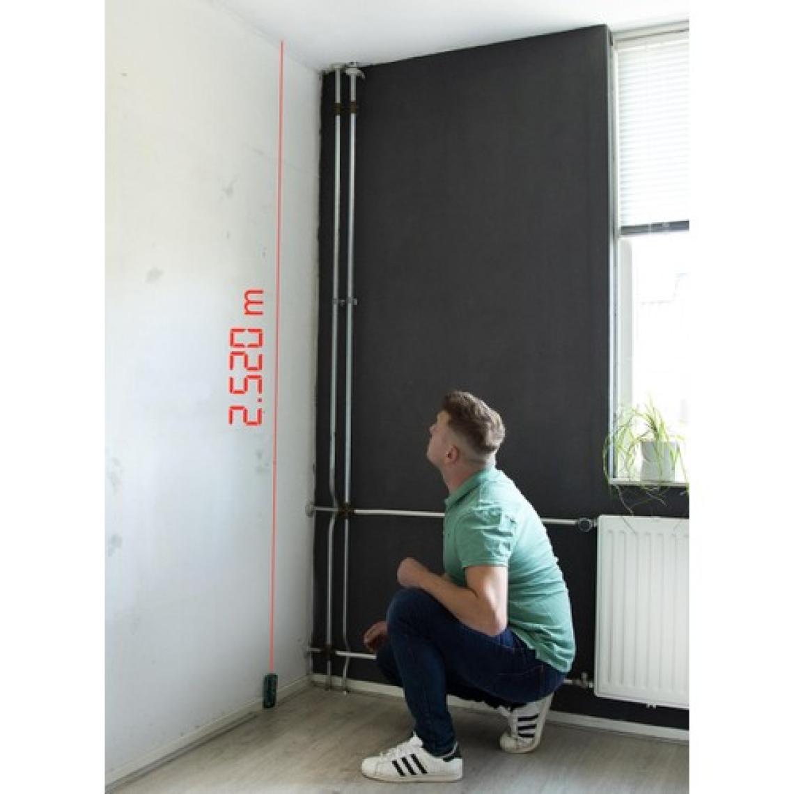 Vonroc Lazer Mesafe Ölçer – 60 Metre Mesafe – Özelleştirilebilir Ölçüm Referansı