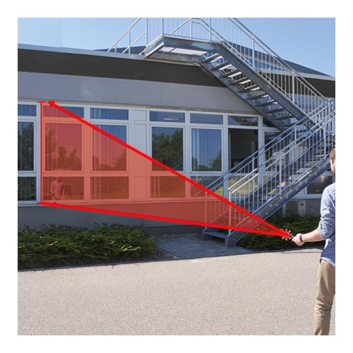 Einhell Lazer Ölçü Aleti TC-LD 50 (50 m’ye kadar, ön, arka kenar veya dayanak plakası referanslı ölçüm, Pisagor ve nokta işaretleme fonksiyonu) - 2270080
