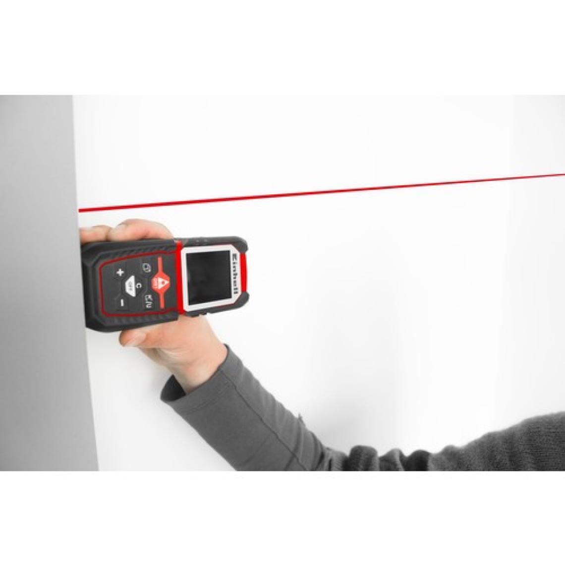 Einhell Lazer Ölçü Aleti TC-LD 50 (50 m’ye kadar, ön, arka kenar veya dayanak plakası referanslı ölçüm, Pisagor ve nokta işaretleme fonksiyonu) - 2270080