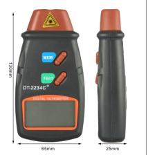 DT-2234C Dijital Lazer Takometre Hız Göstergeli Devir Ölçer Temassız Rpm Ölçer
