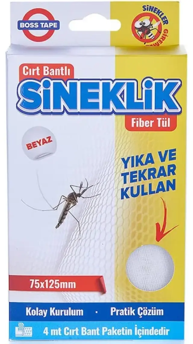 Boss Tape Sineklik Yama Bandı Delik Sineklik Onarımı