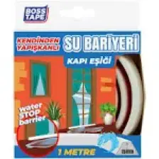 Boss Tape Duş Kapı Eşiği Mutfak Tezgahı Etrafı Su Kesici Bariyer Beyaz 1 Metre
