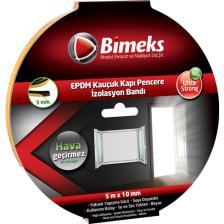 Bimeks Epdm Kauçuk Kapı Pencere Bandı 5Mmx10Mmx5Mt Beyaz
