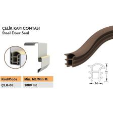 Contacall Çelik Kapı Contası Siyah 6 Metre