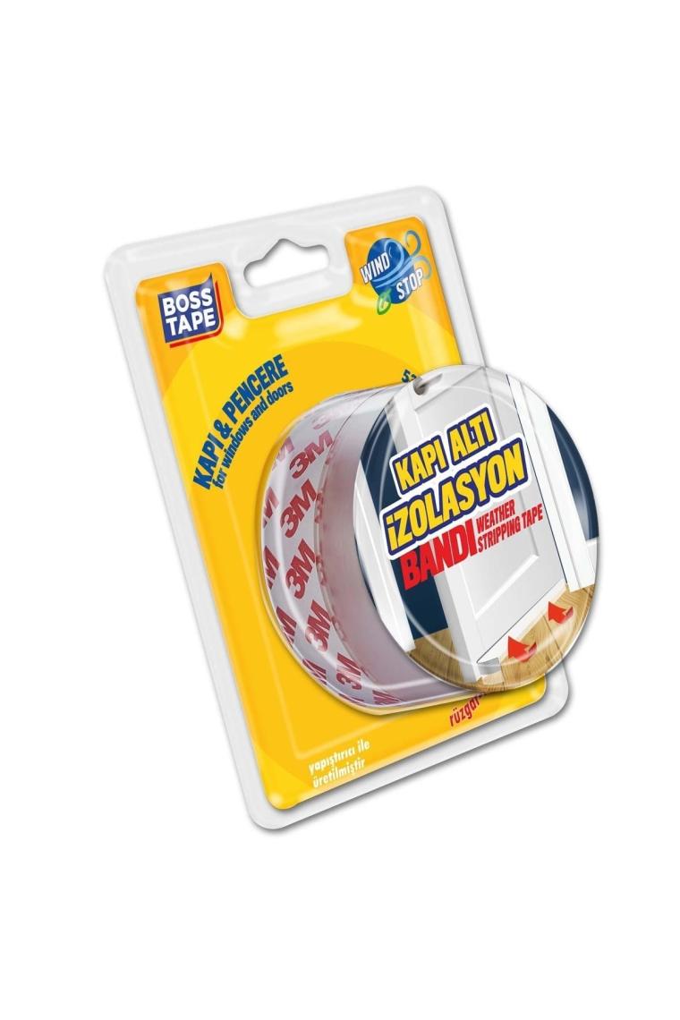 Şeffaf Kapı Altı Rüzgar Toz Soğuk Önleyici En:53mm Boy:2,5mt