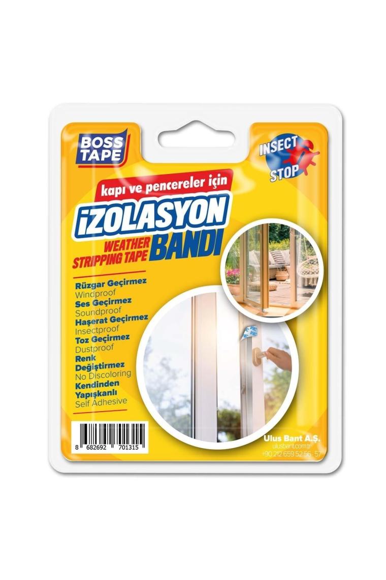 Şeffaf Kapı Altı Rüzgar Toz Soğuk Önleyici En:53mm Boy:2,5mt