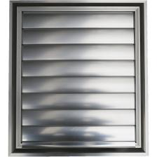 Temmenfez - 45X54 - Banyo Havalandırma Alüminyum Parlak Krom Menfez, Panjur
