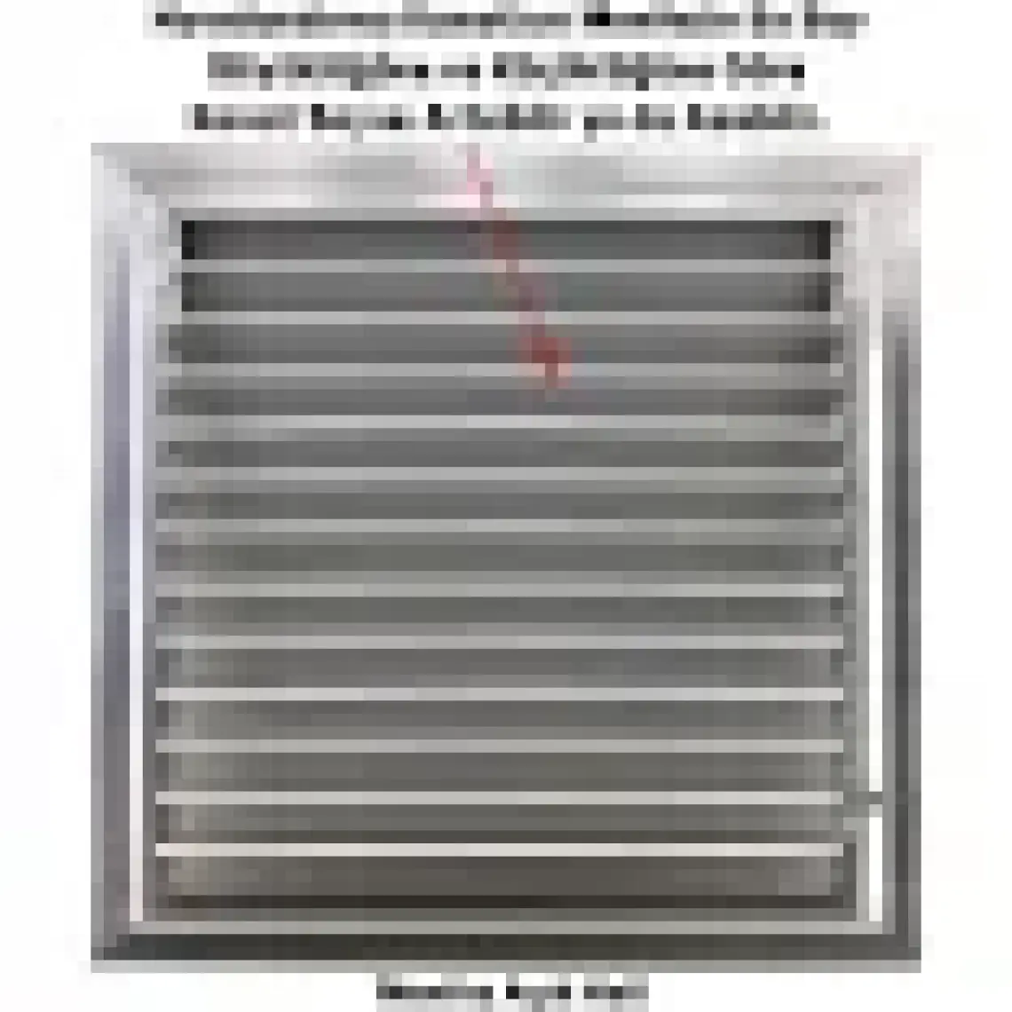 Temmenfez - 40X45 - Banyo Havalandırma Alüminyum Parlak Krom Menfez, Panjur