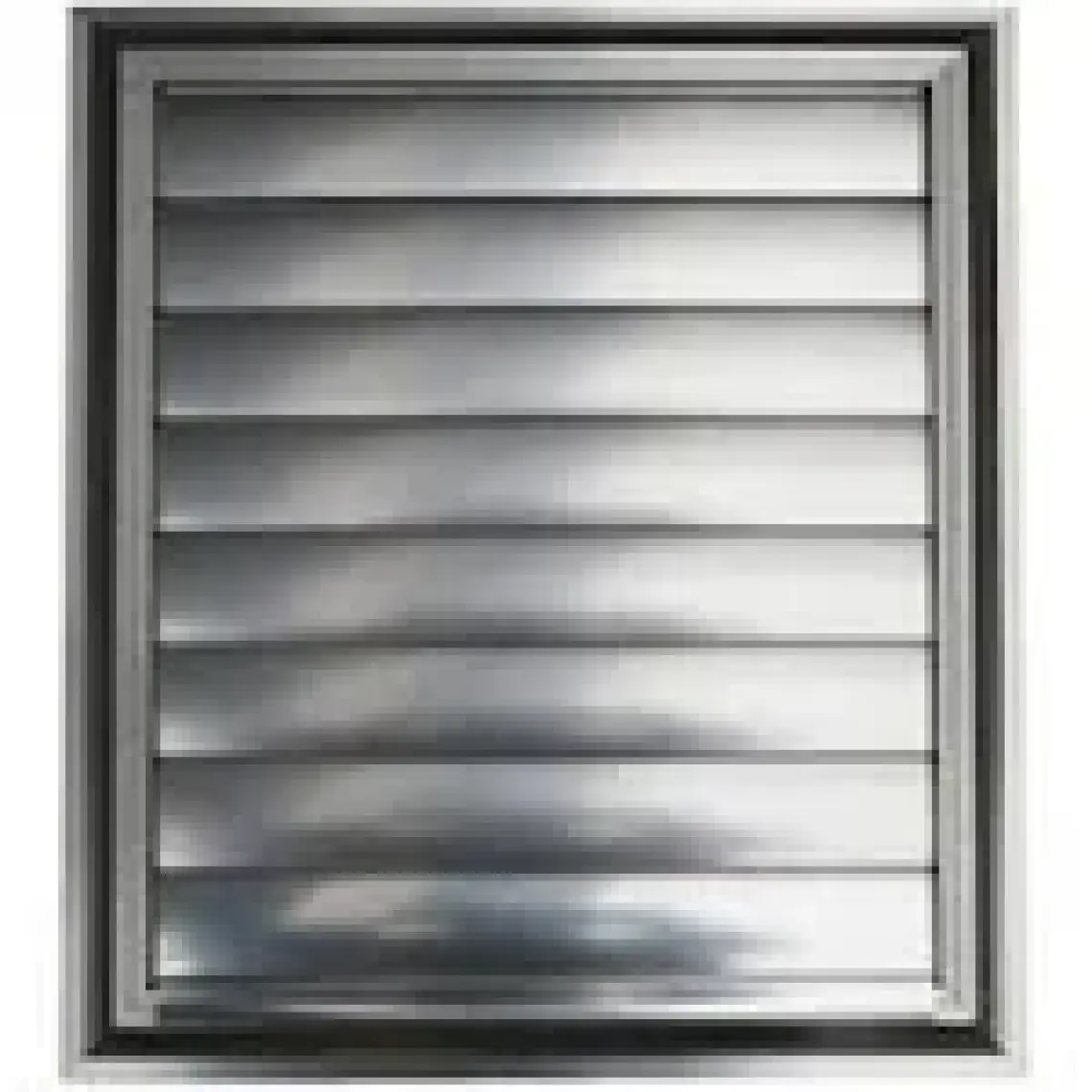 Temmenfez - 25X27 - Banyo Havalandırma Alüminyum Parlak Krom Menfez, Panjur