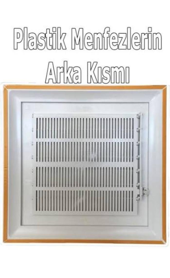 Process Banyo WC Havalandırma Menfez Panjur Gri Plastik 35 x 45 cm