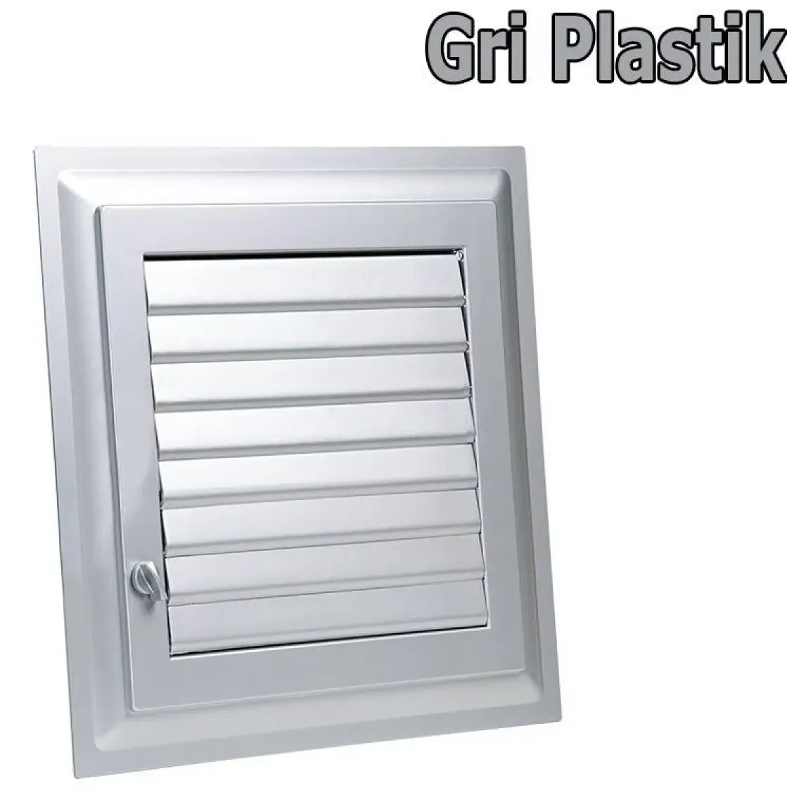 Process Banyo WC Havalandırma Menfez Panjur Beyaz Plastik 60 x 60 cm
