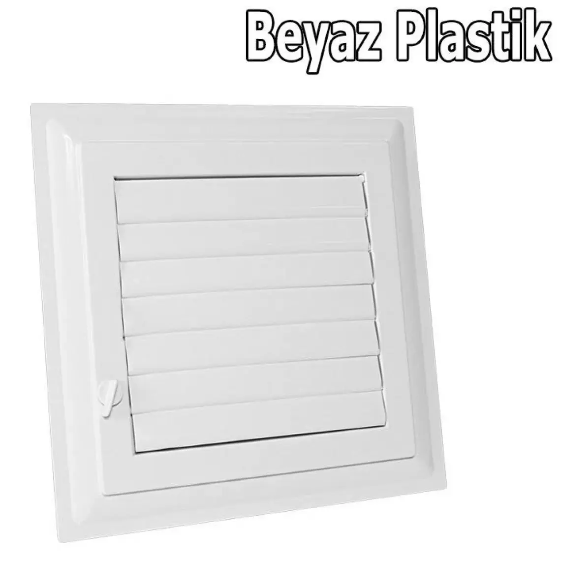 Process Banyo WC Havalandırma Menfez Panjur Gri Plastik 40 x 40 cm