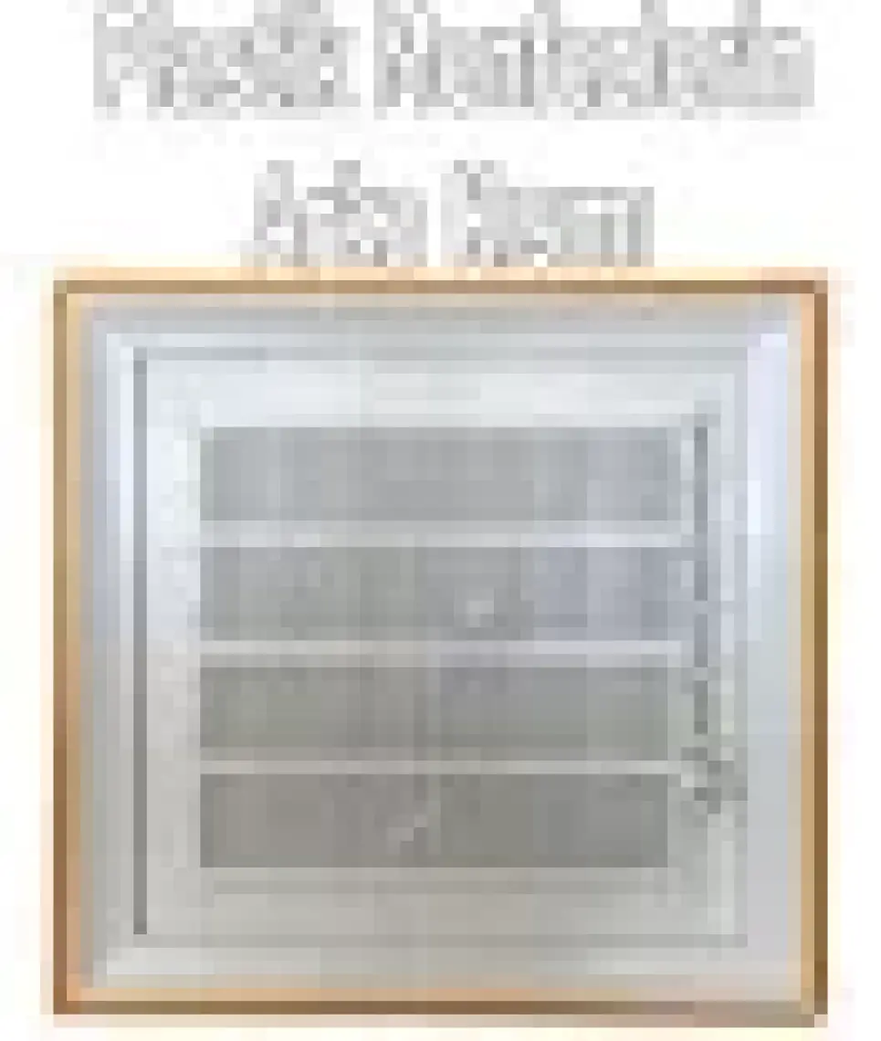 Process Banyo WC Havalandırma Menfez Panjur Gri Plastik 40 x 40 cm