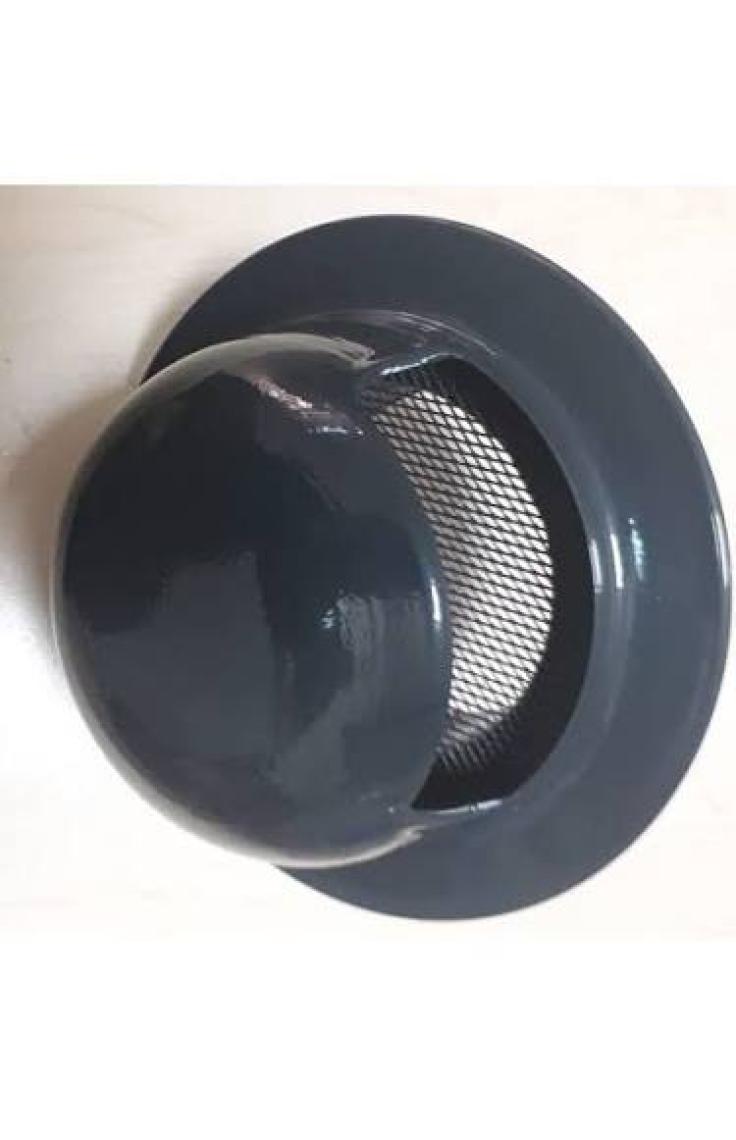 Temmenfez Fan Menfezi Mutfak Aspiratör Çıkışı Rüzgar Önleyici Terekli İç Çap 100 mm