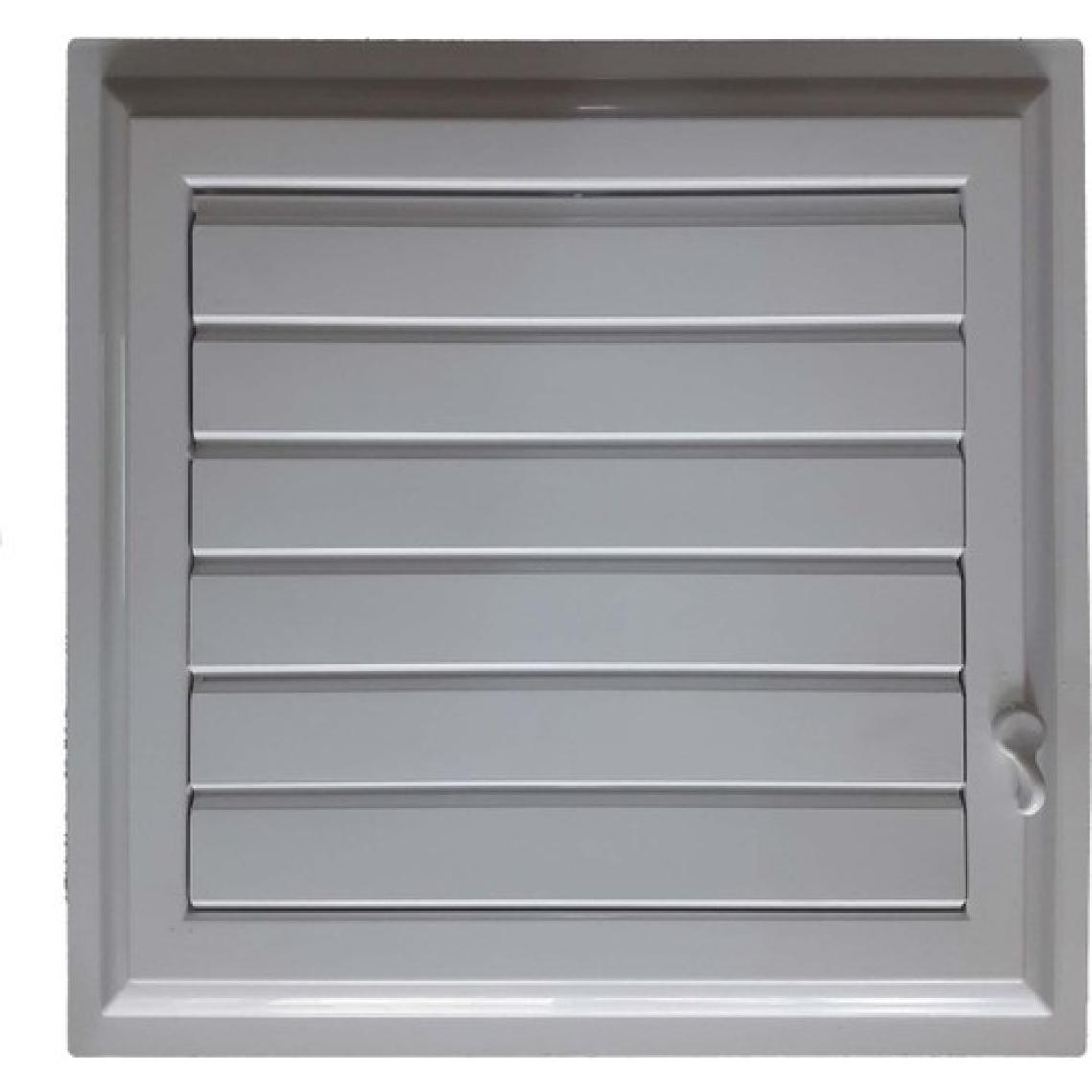 Ennalbur Plastik Menfez 45X45 Yapışkan Bantlı Beyaz