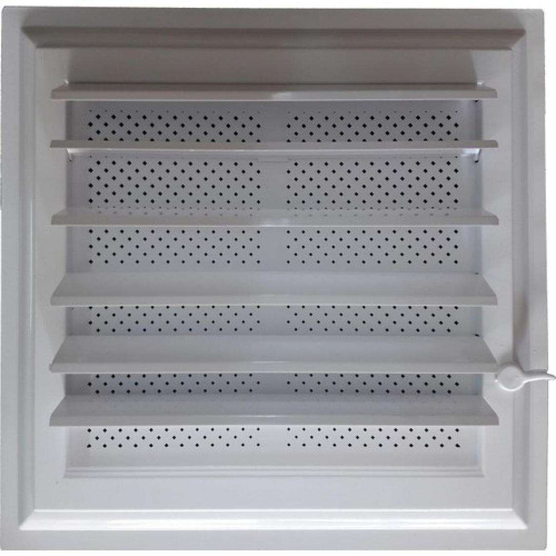 Ennalbur Plastik Menfez 45X45 Yapışkan Bantlı Beyaz