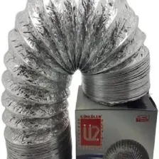 Günlüler 127 mm Aspiratör Borusu 2 mt Telli Günlüler