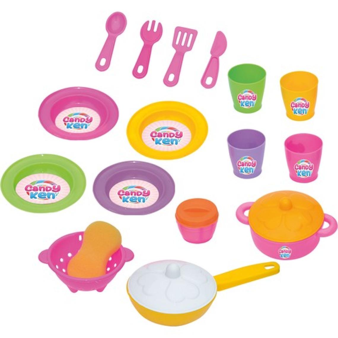 Dede Candy & Ken Bulaşık Seti 01169