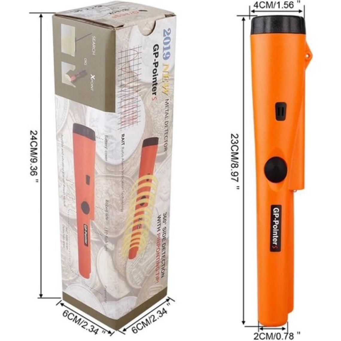 UniChrome Gp-Pointer Metal Dedektörü + Taşıma Çantası + Pil