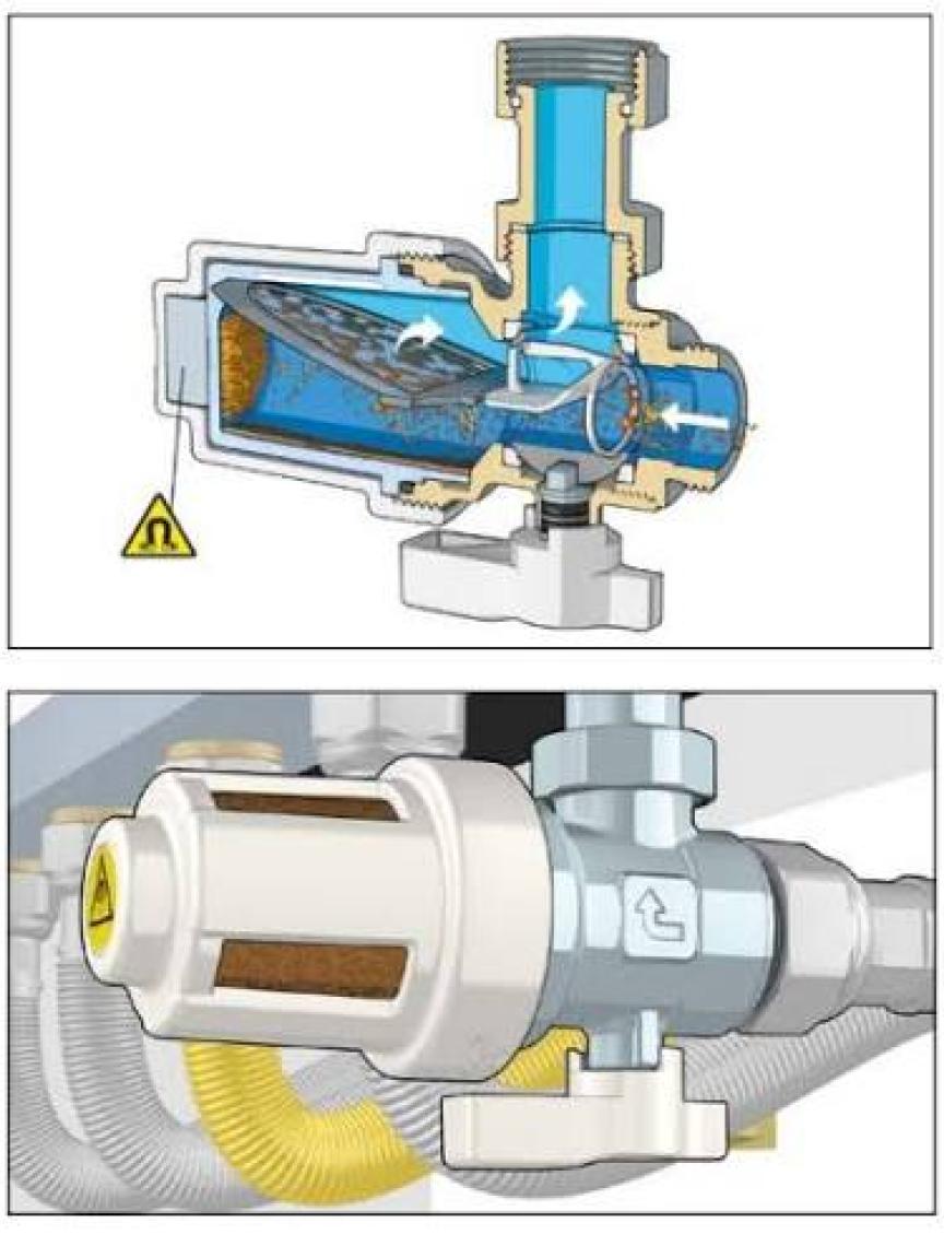 Caleffi 5459 Caleffi Xs® - Kombi Altı Mıknatıslı Tortu Tutucu Filtre