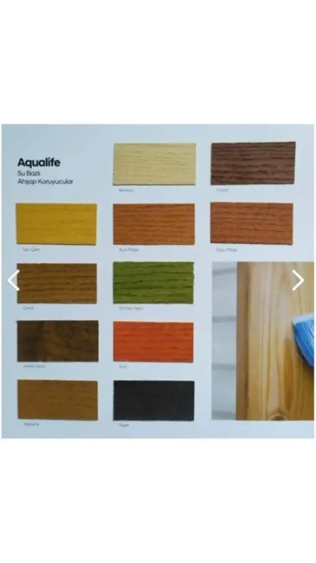 Tek Boya Aqualıfe Su Bazlı Ahşap Koruyucu 0,75LT