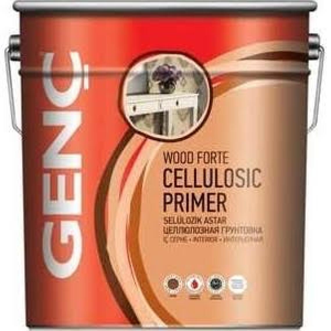 Genç Selülozik Parlak Ahşap Boyası 6400 Çimen Yeşili 2.5 l