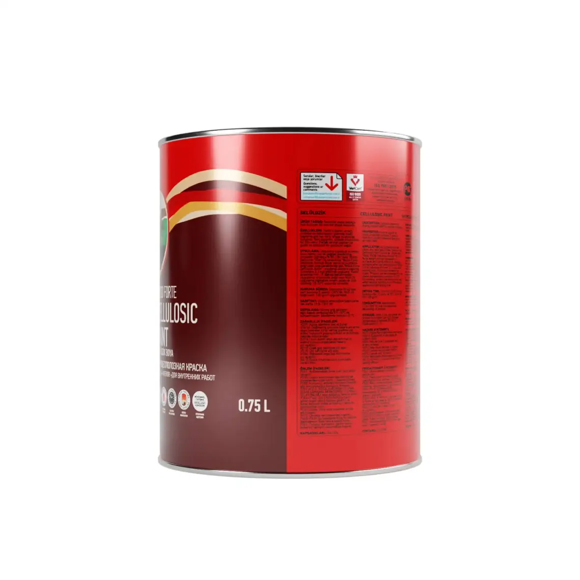 Genç Selülozik Parlak Ahşap Boyası 1000 Beyaz 0.75 l