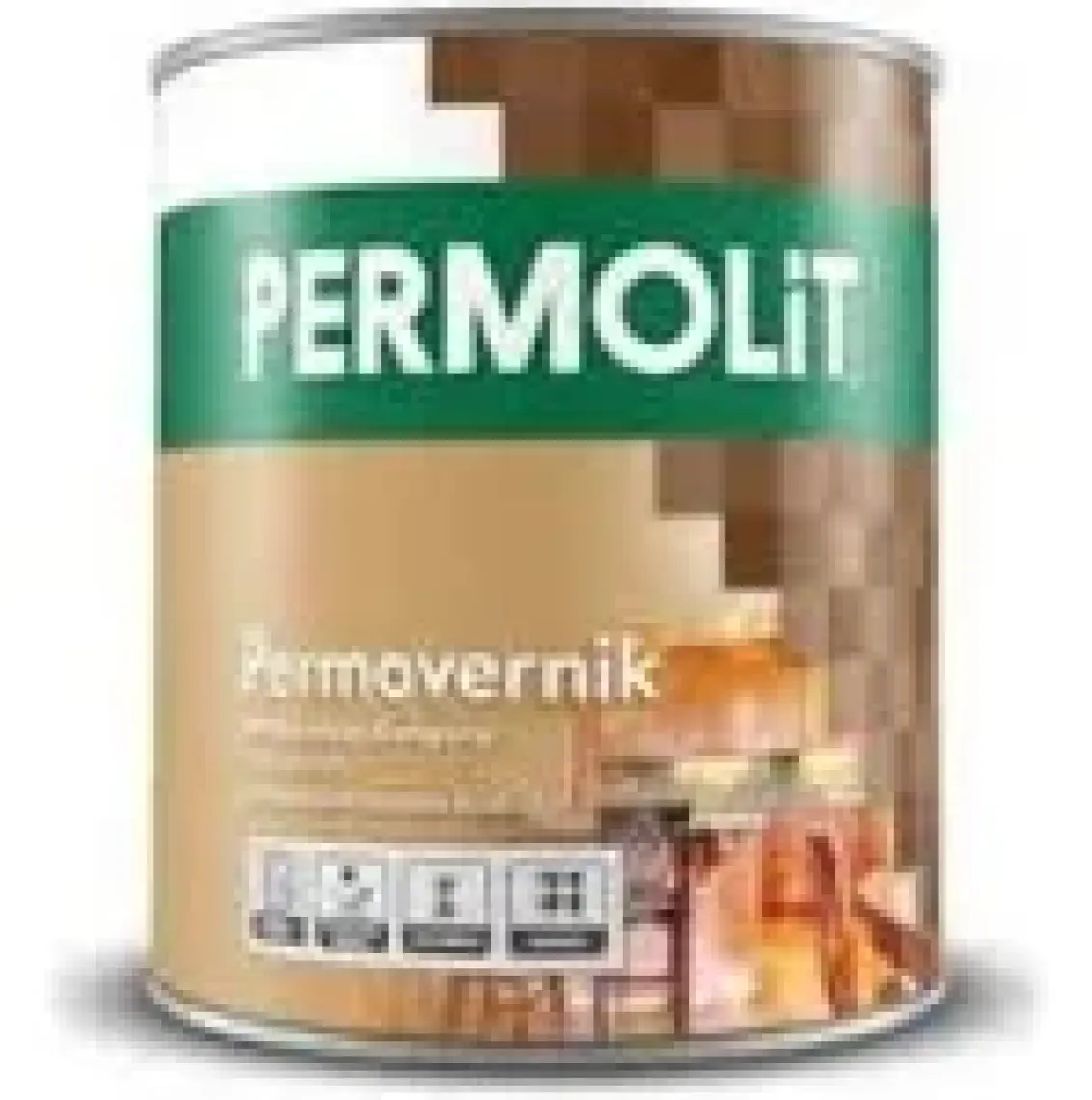 Permolit Vernikli Ahşap Koruyucu Ceviz 0,75 lt