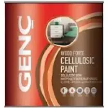 Genç Selülozik Ahşap Boyası Mat Renkler 9103 Siyah 0.75 l