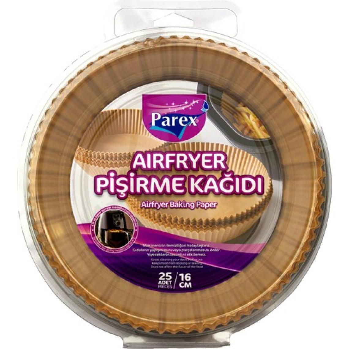 Polisan Parex Airfryer Pişirme Kağıdı Hava Fritözü Airfryer Firitözü Airfryer Yağsız Firitöz 25 Adet