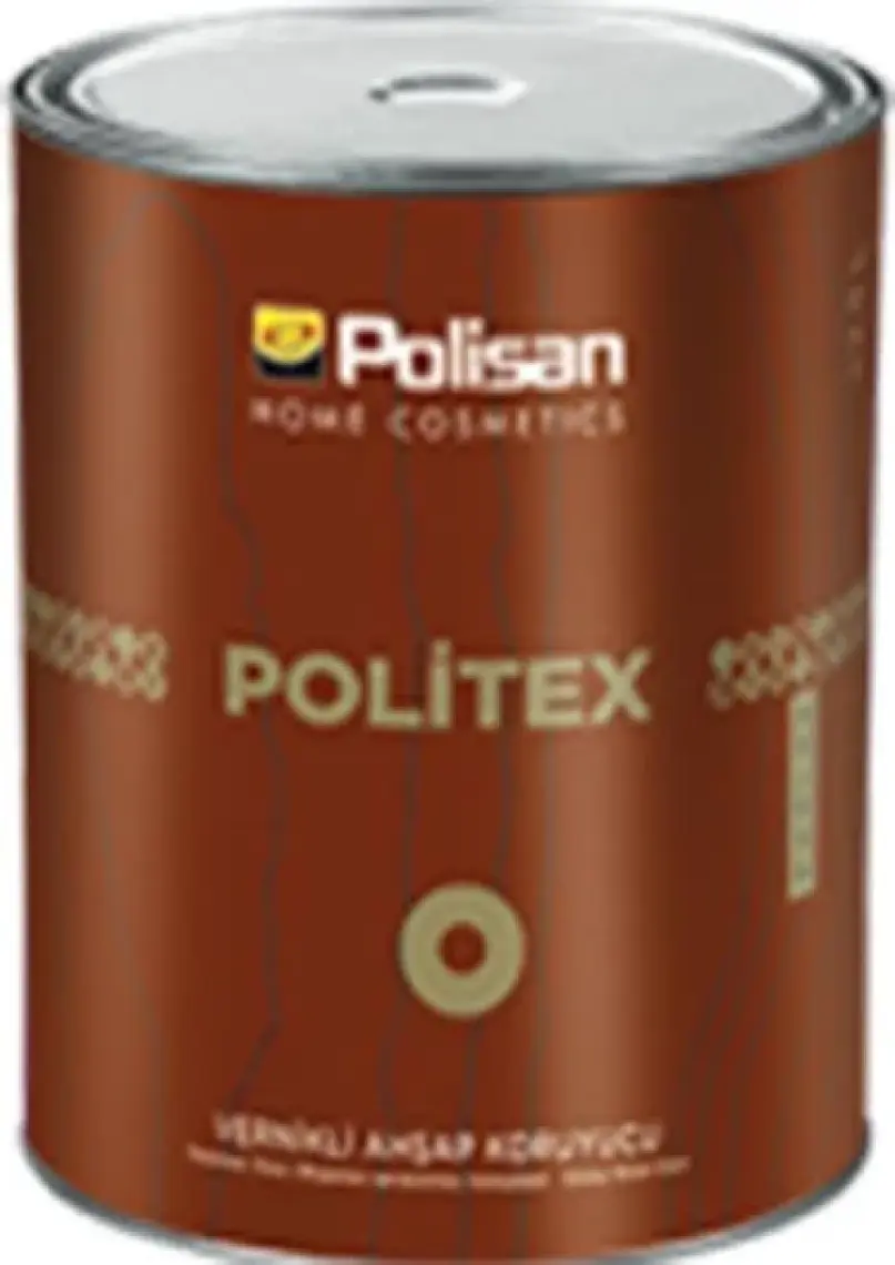 Polisan Politex Lüx Vernik Ahşap Koruyucu Kestane 0,75Lt
