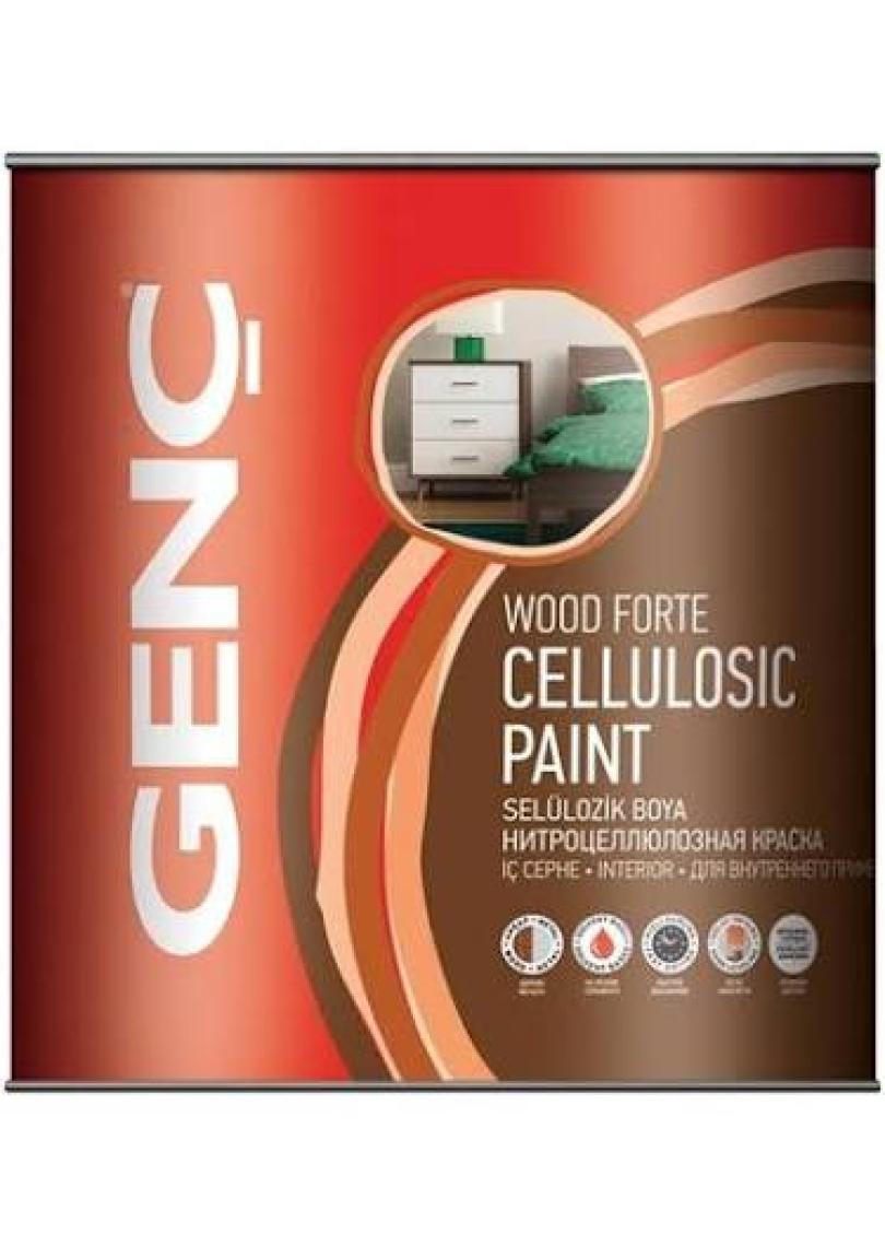 Genç Selülozik Parlak Ahşap Boyası 1000 Beyaz 2.5 l