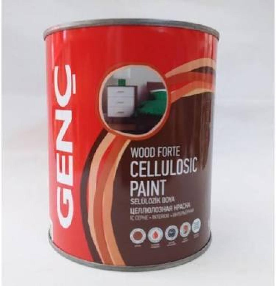 Genç Selülozik Parlak Ahşap Boyası 1000 Beyaz 2.5 l