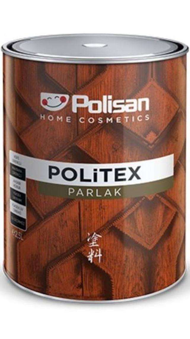 Polisan Politex Lüx Vernik Ahşap Koruyucu Ceviz 2,5 Lt
