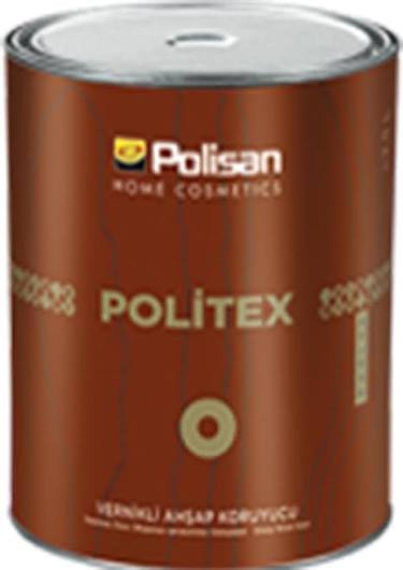 Polisan Politex Lüx Vernik Ahşap Koruyucu Ceviz 2,5 Lt